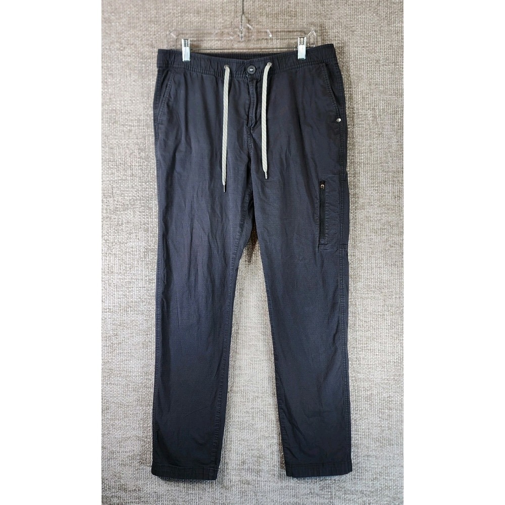 Vuori Ripstop Active Pants Womens L Gray Stretch Cotton W401 Outdoors Hiking